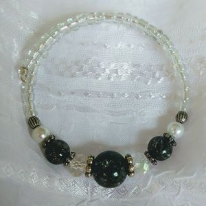 Handmade Memory Wire bracelet